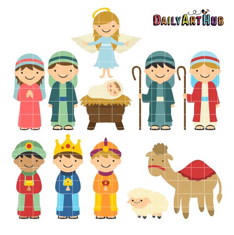 Nativity Clipart Printable 10