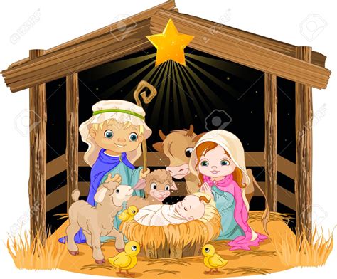 Nativity Scene Clipart