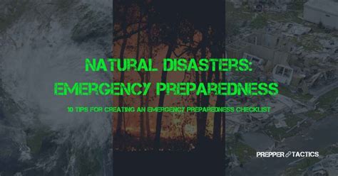 Natural Disasters Emergencies