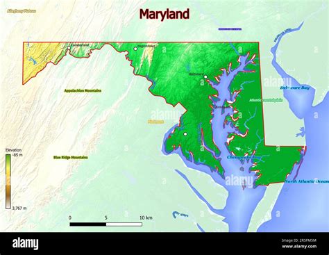 Natural Features of Maryland