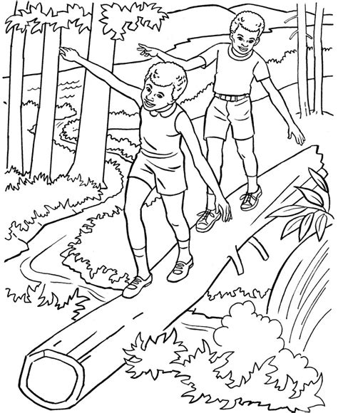 Nature Coloring Pages For Teenagers