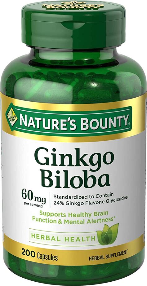 Nature's Bounty Ginkgo Biloba Coupon