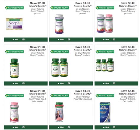 Nature's Bounty Herbals Coupon