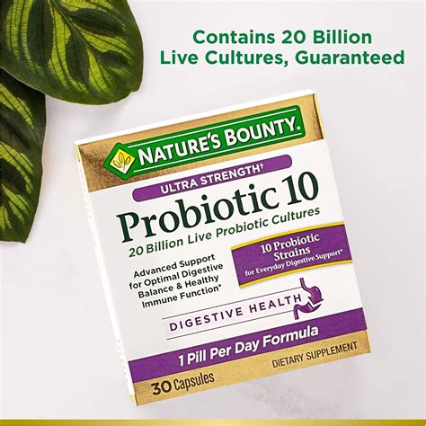 Nature's Bounty Probiotic Coupon