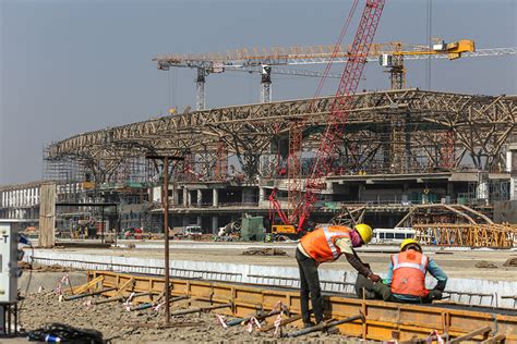 Navi Mumbai Airport Construction