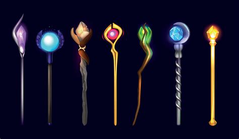 Navia Magical Staffs