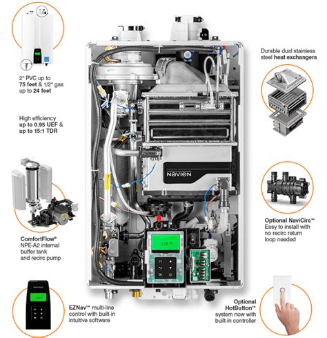 Navien Tankless Water Heater Parts