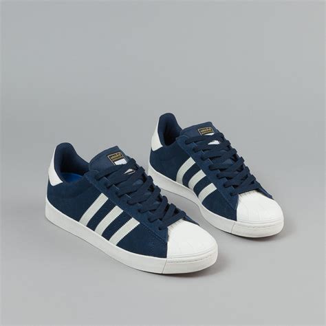 Navy Adidas Superstar