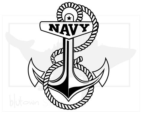 Navy Anchor Design Image