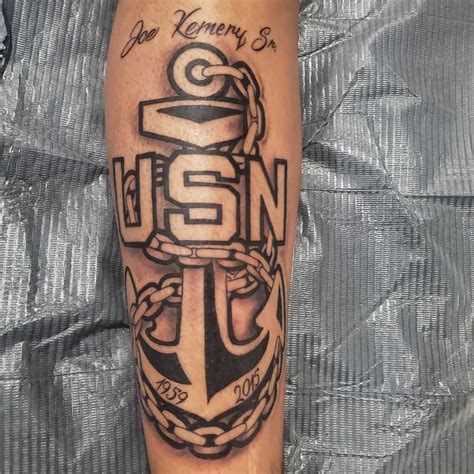 Navy Anchor Tattoo Images