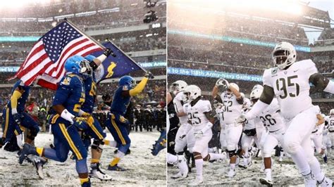 Navy Army Football Game Moments