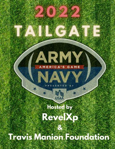 Navy Army Game Tailgating