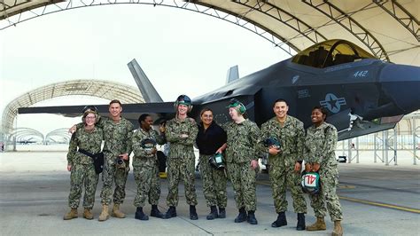 Navy aviators in flight training