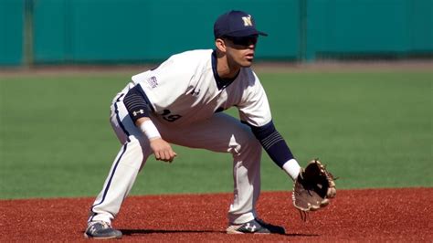 Navy Baseball Player