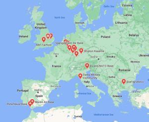 U.S. Navy bases in Europe