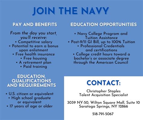 Navy Benefits and Pay