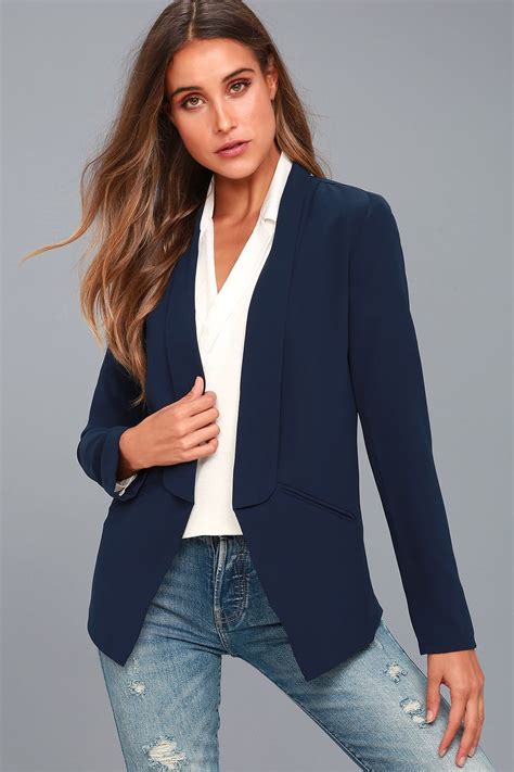 Navy Blazer Everyday Wear