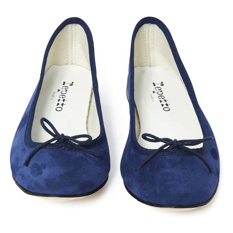 Navy Blue Ballet Flats for Women