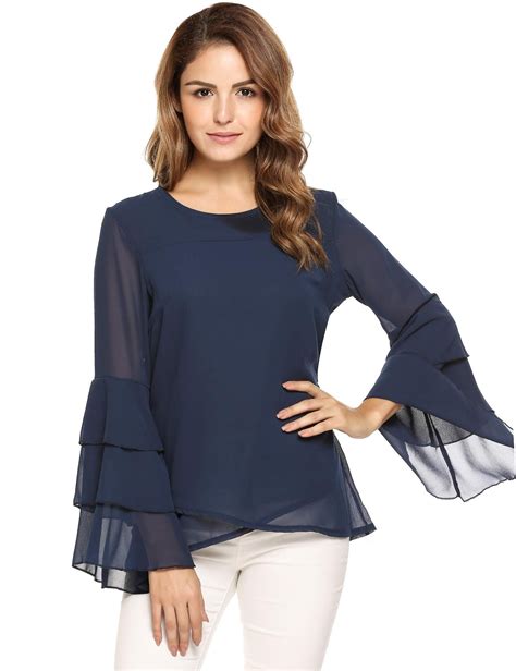 Navy Blue Blouse Occasions