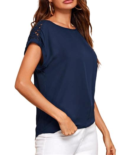 Navy Blue Blouse Seasonal