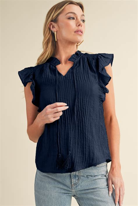 Navy Blue Blouse Trends