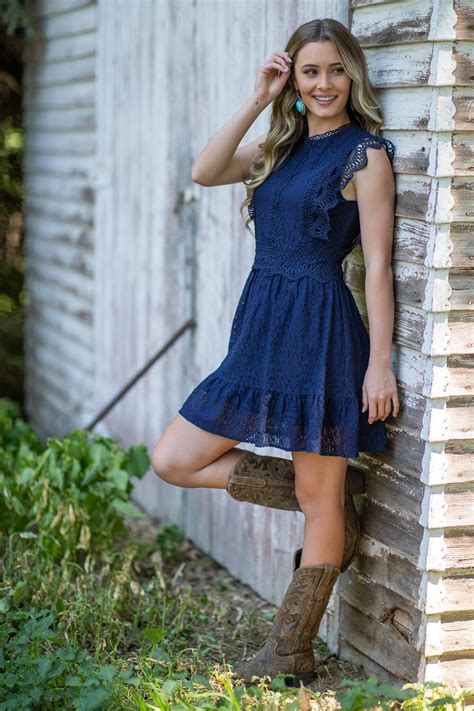 Navy Blue Boots With Dresses