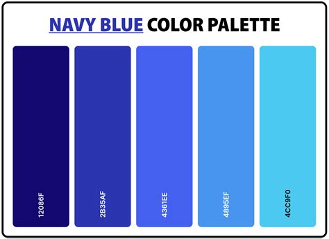 Navy Blue Color Palette Benefits