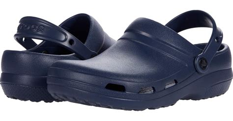 Navy Blue Crocs for Work