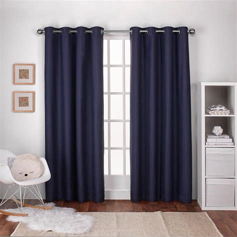 Navy Blue Curtains For Playroom