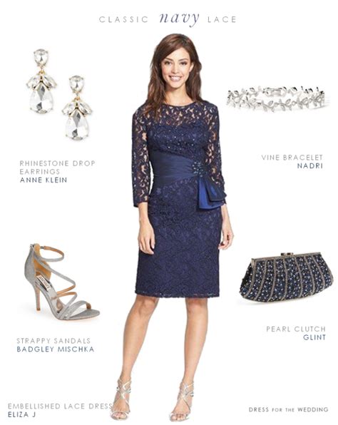 Navy Blue Dress Accessories