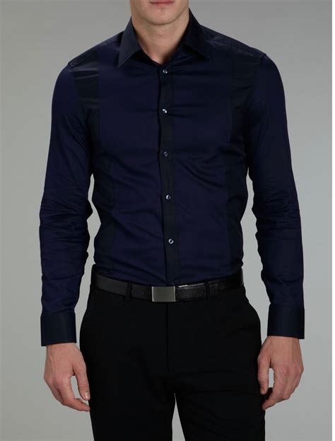 Navy Blue Dress Shirt Basics