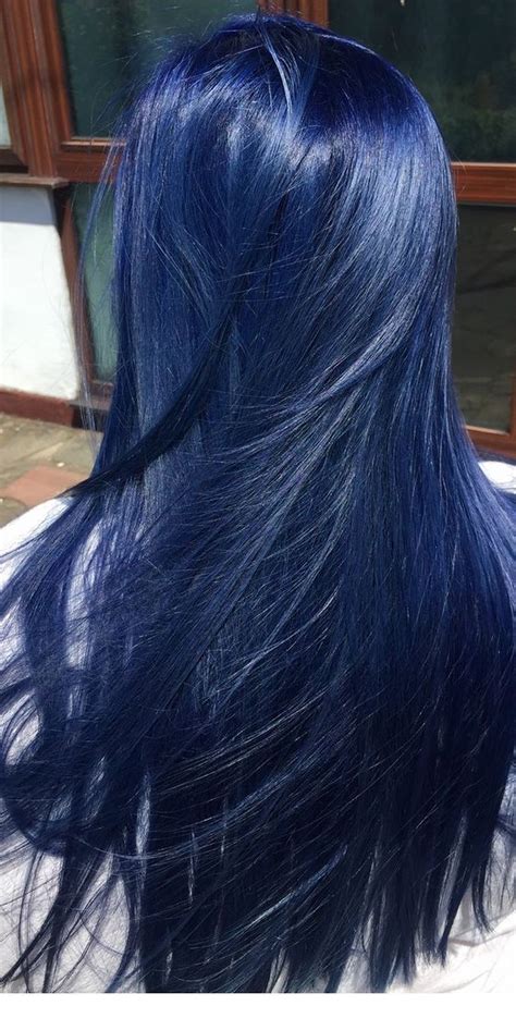 Navy Blue Hair Trends