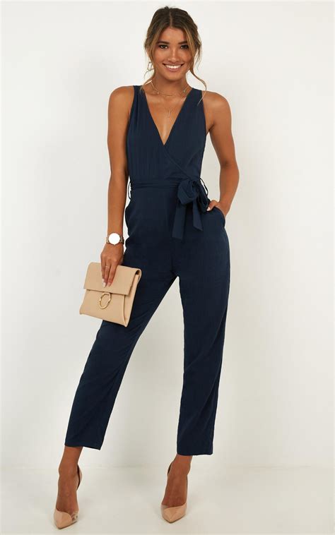 Navy Blue Jumpsuit Designs