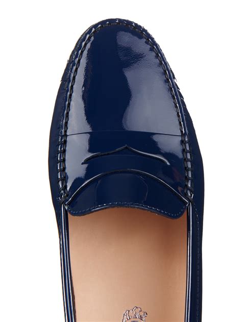 Navy Blue Loafers for Women