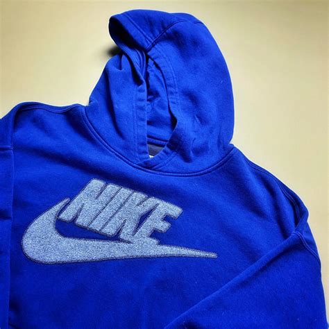 Navy Blue Nike Hoodie Celebrity Style