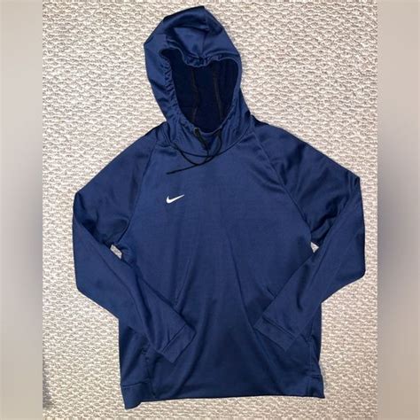 Navy Blue Nike Hoodie Celebrity Style Inspiration