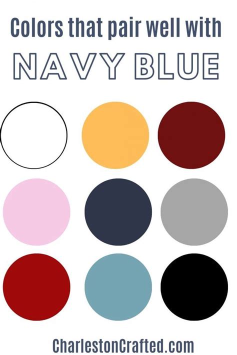 Navy Blue Paint Color Combinations