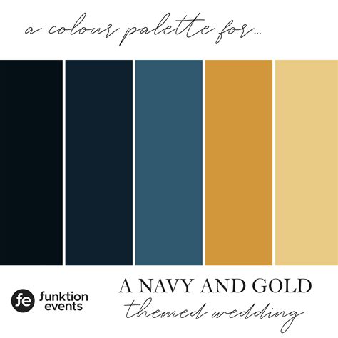 Navy Blue Paint Color Palette