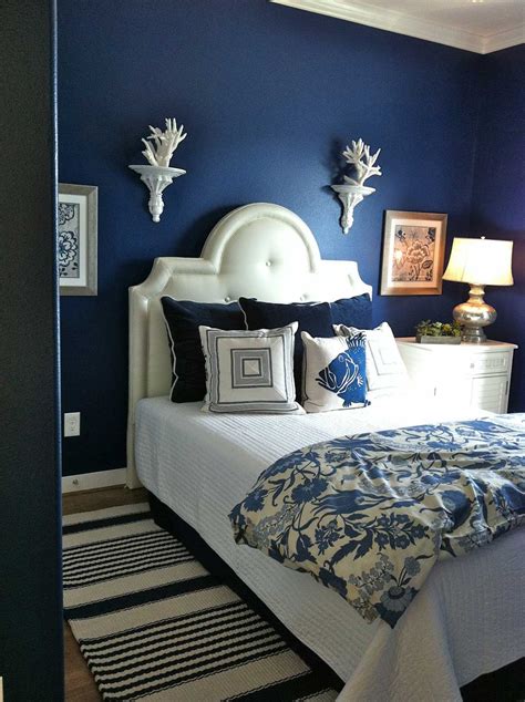 Navy Blue Paint Color and Furniture