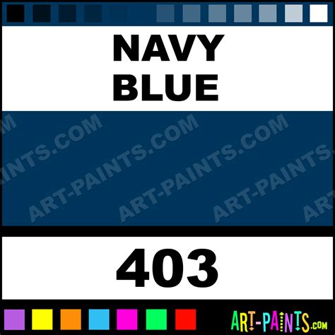 Navy Blue Paints for Art