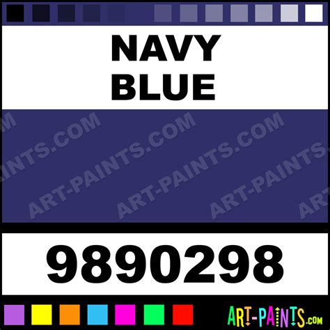 Navy Blue Paints for Crafts