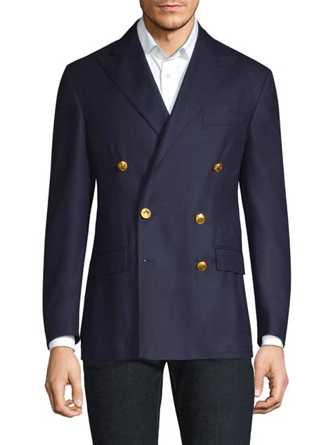 Navy Blue Polo with Blazer