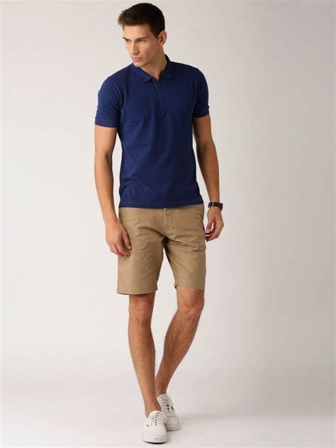 Navy Blue Polo with Shorts