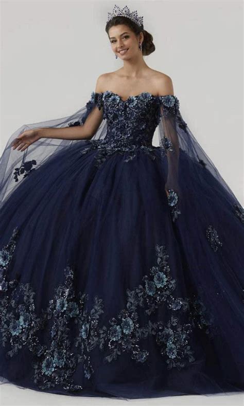 Navy Blue Quinceanera Dress Accessories