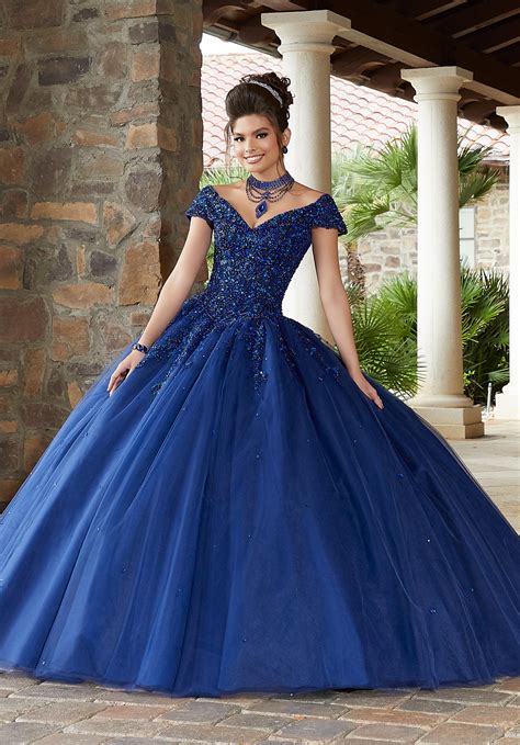 Navy Blue Quinceanera Dresses Gallery