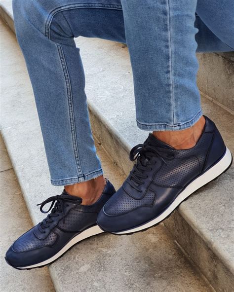 Navy Blue Sneakers for Women