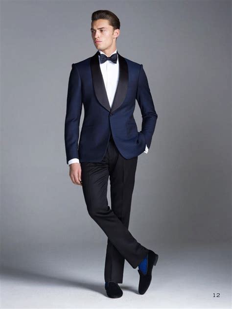 Navy Blue Suit For Formal Events