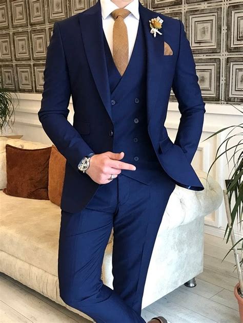 Navy Blue Suit Ideas