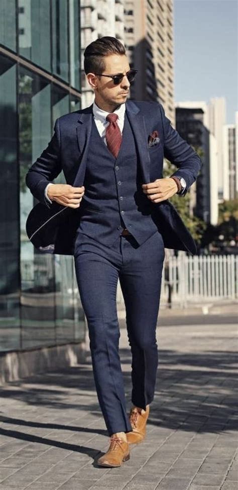 Navy Blue Suit Styles