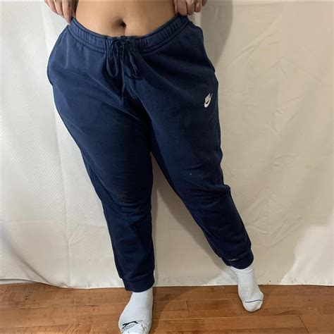 Navy Blue Sweatpants Fashion